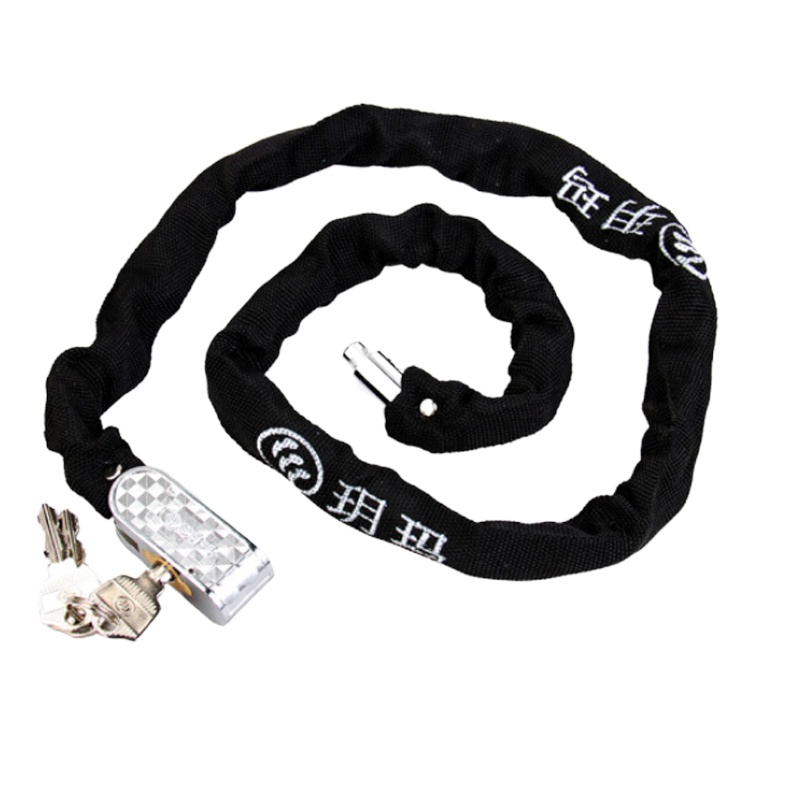 铁链子锁链条锁电动车锁密码防盗锁加粗加长大链子锁头防撬铁链锁具