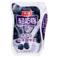 光明轻巧包黑加仑酸奶180g