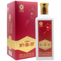 贵酒集团 黔春 53度 黔春酒1983 原贵阳酒厂 酱香型(2019年) 红盒 480mlx6瓶