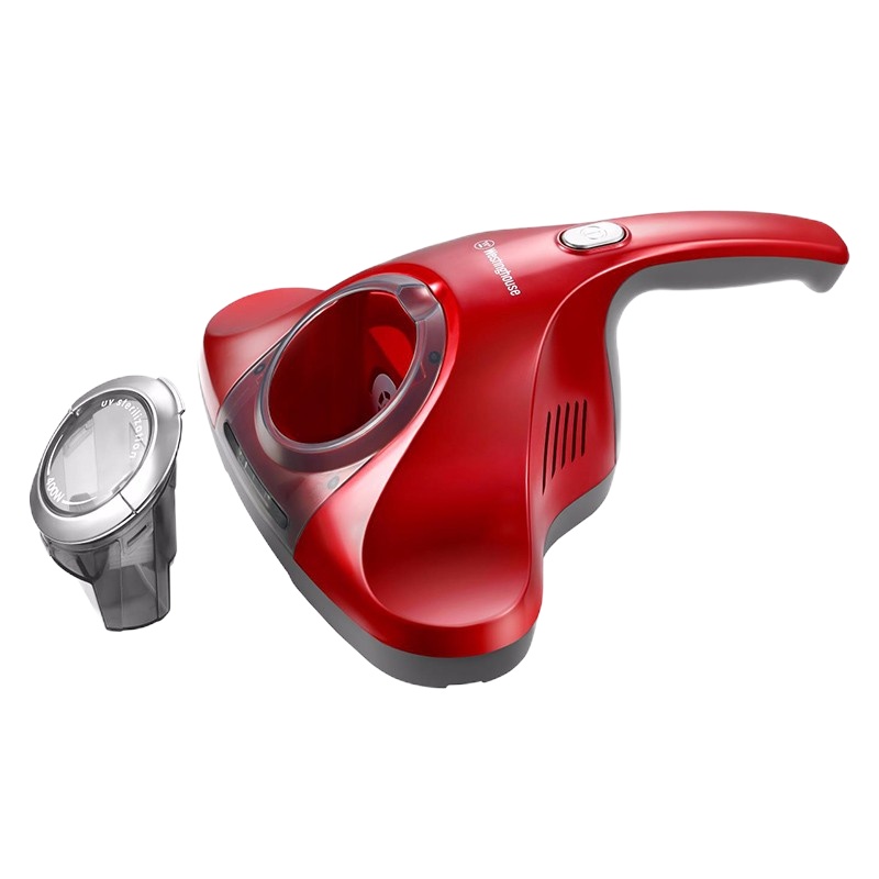 西屋（Westinghouse）手持式床铺除螨机除螨仪吸尘器 W-1C 红色 单个装