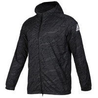 阿迪达斯(adidas)男子防风夹克连帽梭织外套DM5274