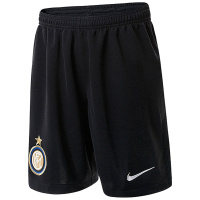 耐克（NIKE）夏季国际米兰青少年版主场短裤 黑色 847399-010