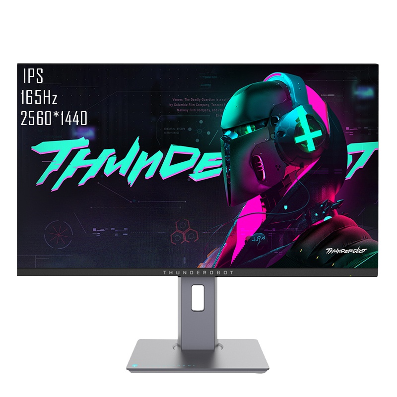 雷神 27英寸显示器 165Hz大屏幕2K窄边框 IPS面板升降底座 电竞游戏办公设计台式笔记本电脑高清显示屏