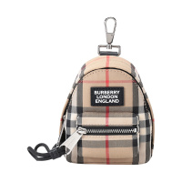 BURBERRY 博柏利 男女同款 织物零钱包钥匙扣吊饰 80310611