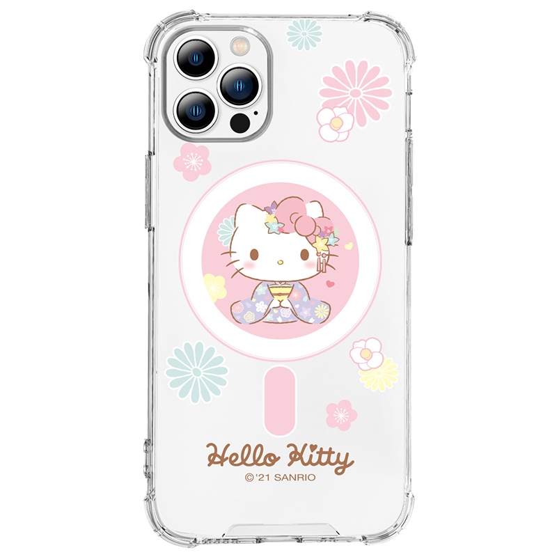 正版hellokitty优加苹果13手机壳magsafe适用于iphone13promax新款保护套磁吸充电