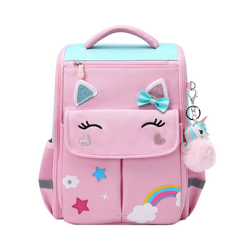 RUIPAI 小学生书包1-3-4-6年级女生儿童双肩减负背包6-12周岁女童书包