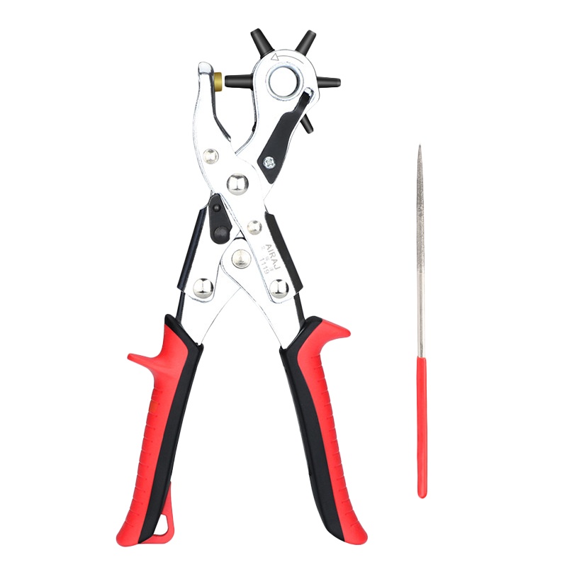 规格[单节6圆孔送磨孔棒]省力皮带打孔器腰带多功能打孔钳diy手工家用裤带表打眼洞机工具