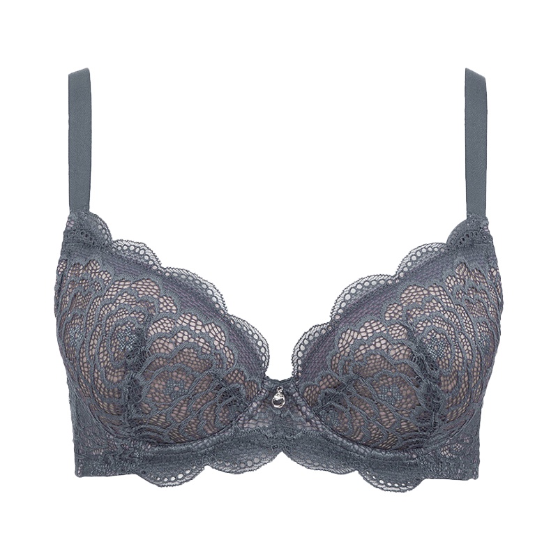 古今商场同款小胸舒适棉垫薄模杯内衣聚拢侧收文胸女士 0F213