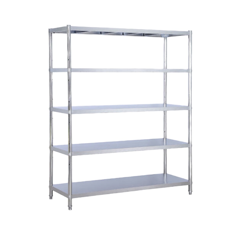逐鹿中原搁板置物架不锈钢金属XS0584五层
