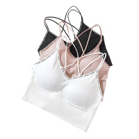 ENK聚拢性感美背透气按摩可拆卸胸垫跑步瑜伽女士运动内衣文胸