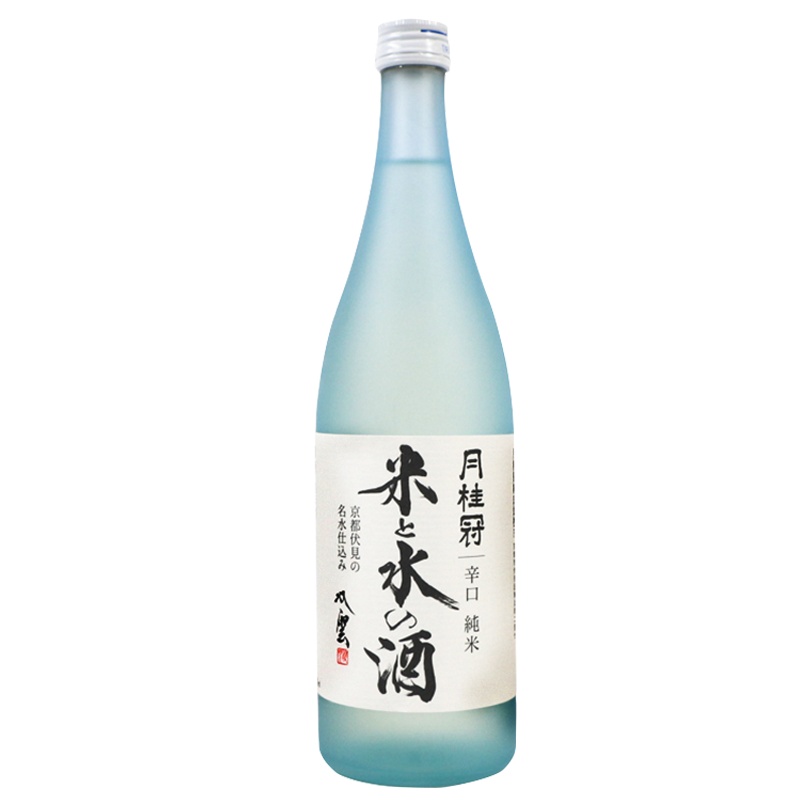 月桂冠牌米与水辛口纯米酒(发酵酒)720ml