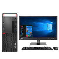 联想 ThinkCentre M920t 19.5英寸台式机电脑(i7-9700 8GB 1TB+256GB 2GB独显)商用办公 企业采购 家用娱乐 学生用机 性价比机