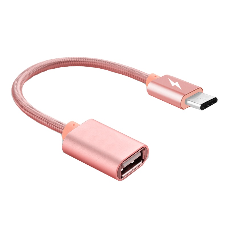 [买2送1]OTG转接头Type-c转USB2.0数据线小米4c/5乐视1s转接头转接线 连接U盘0.15