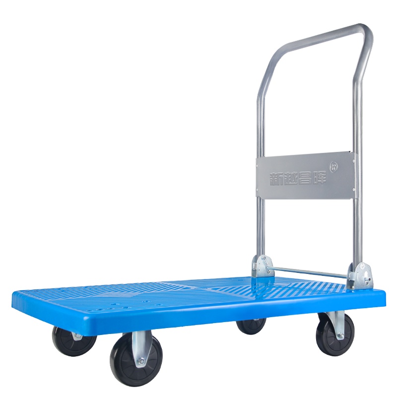 新越昌晖平板车加长手推车折叠手拉车小推车拉货车搬运车背部加固70cm*155cm承重约2000斤 MND120