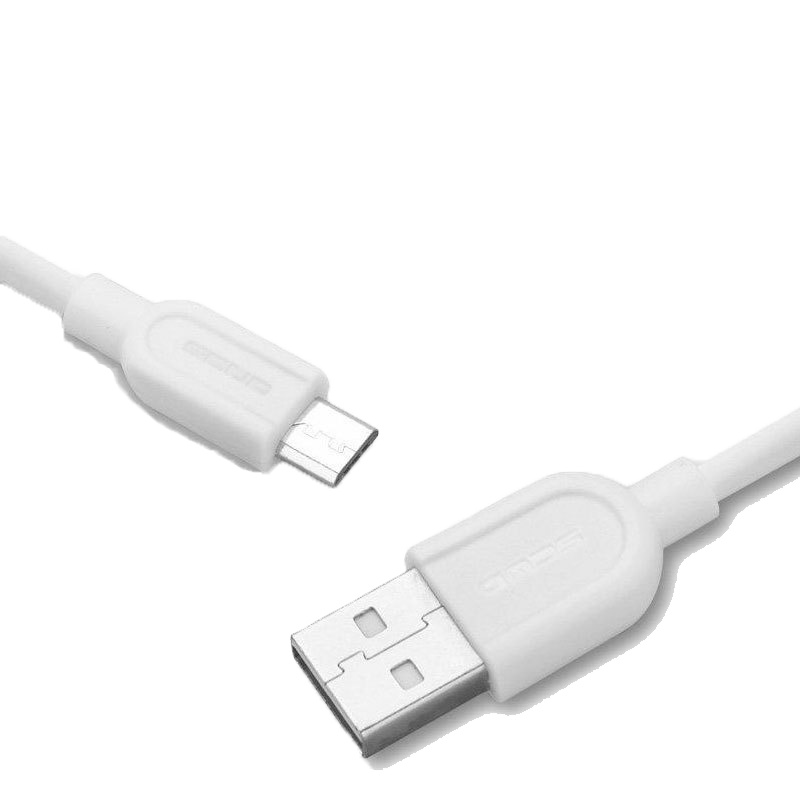 飞毛腿 MicroUSB安卓接口手机数据线/充电线1米白色适用于三星小米魅族安卓数据线快充版适用于小米华为