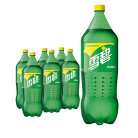 可口可乐瓶装雪碧(2L/柠檬味/塑料瓶装)2L