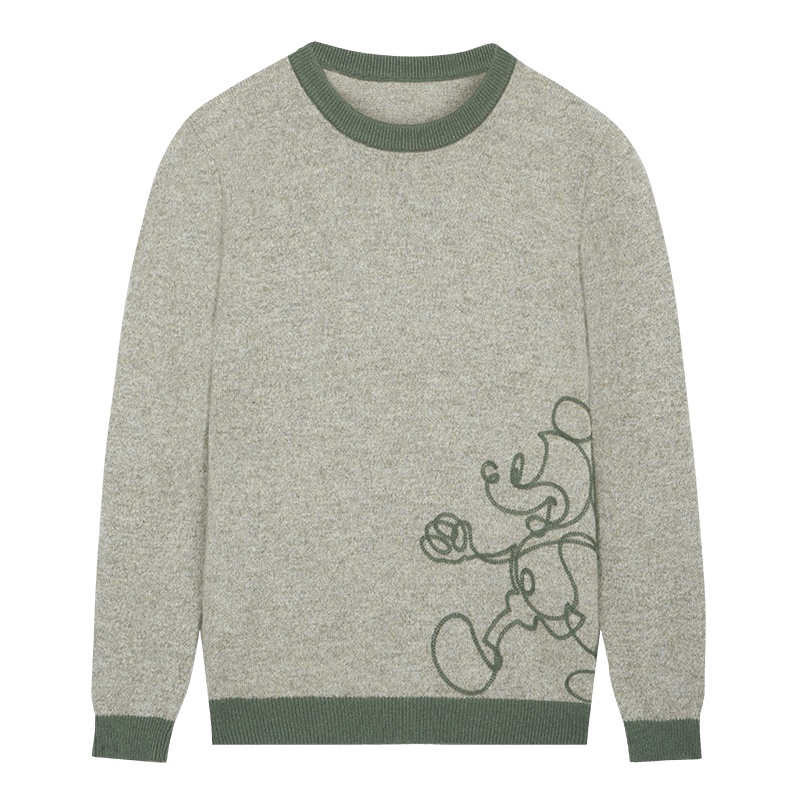 鄂尔多斯ERDOS 秋冬圆领装饰男童套衫针织衫