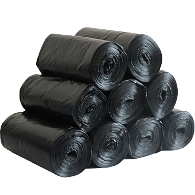 黑色塑料垃圾袋中卷60*80