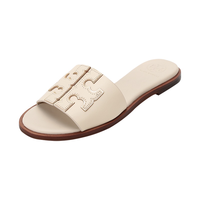 TORY BURCH 托里·伯奇 奢侈品 TB女鞋 牛皮革 INES拖鞋凉拖50109