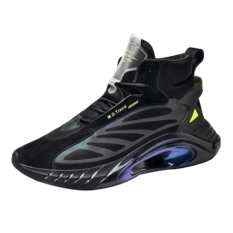 妖艺运动鞋男鞋冬季新款休闲鞋爆米花软底潮鞋厚底旅游鞋