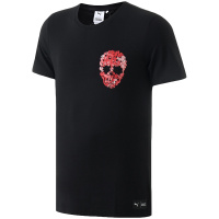 PUMA彪马黑标男装运动休闲骷髅涂鸦圆领短袖T恤578226