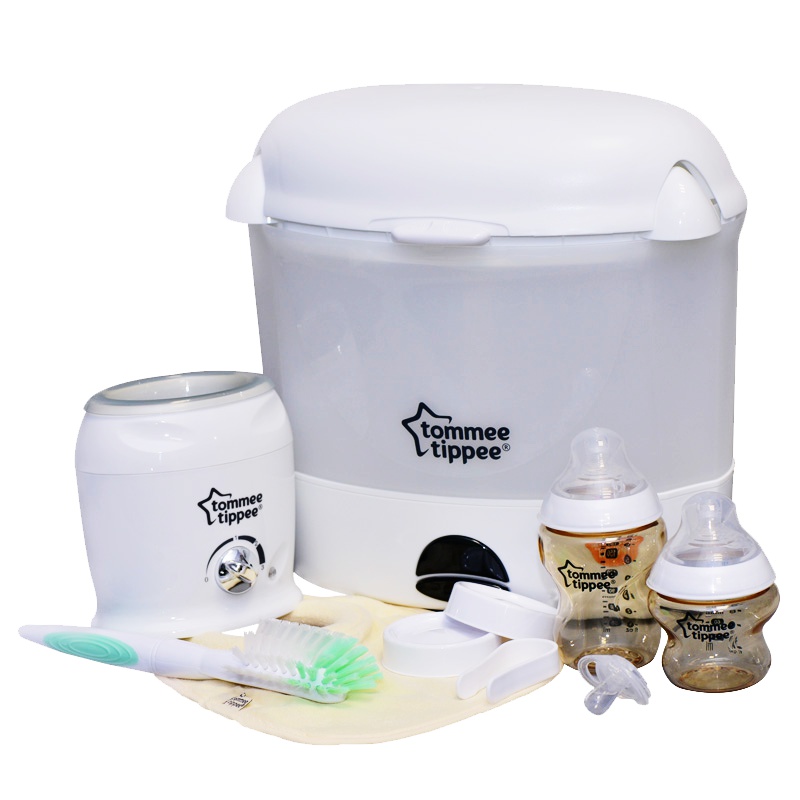 汤美星(Tommee Tippee)00132 新生宝宝喂哺尊享套装 - PPSU奶瓶