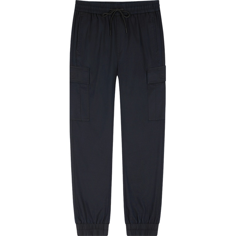 柒牌男装休闲裤2021春夏新款时尚束脚裤百搭潮流青年九分裤