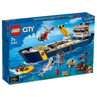 LEGO乐高城市系列海洋探险巨轮60266 男孩女孩7岁+生日礼物 玩具积木