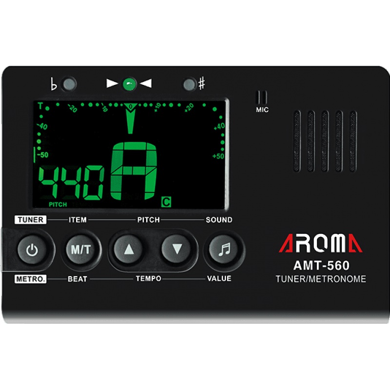 阿诺玛AMT-560电子节拍器吉他调音器定音校音表乐器通用三合一 乐器配件