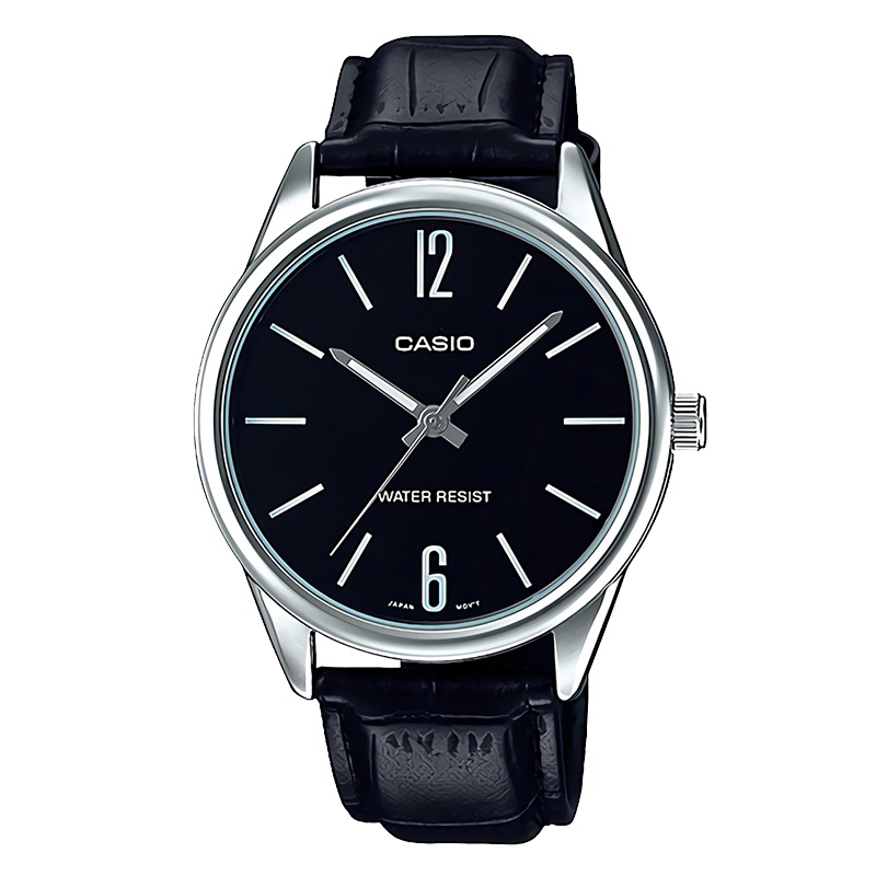 CASIO卡西欧 石英表 男 大众指针系列日韩品牌休闲男士表MTP-V005L-1B