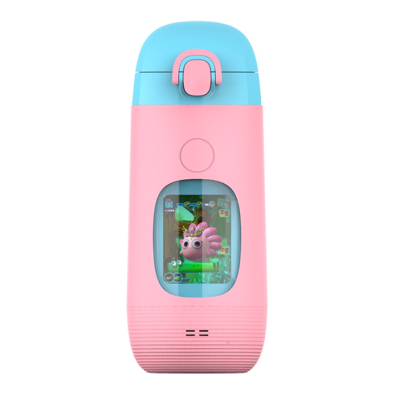 Gululu GO 2智能儿童水杯 防摔小学生水壶夏季幼儿园宝宝学饮杯宠物养成