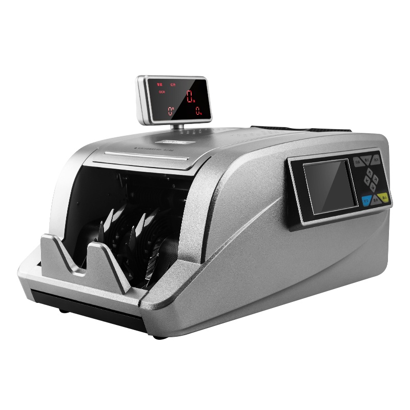 得力(deli)2125银行专业A类点钞机双屏幕 符合国家新金标标准验钞机 支持USB升级 支持2019新币