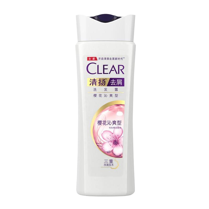 清扬 去屑洗发露400ml 樱花沁爽型(单位:瓶)