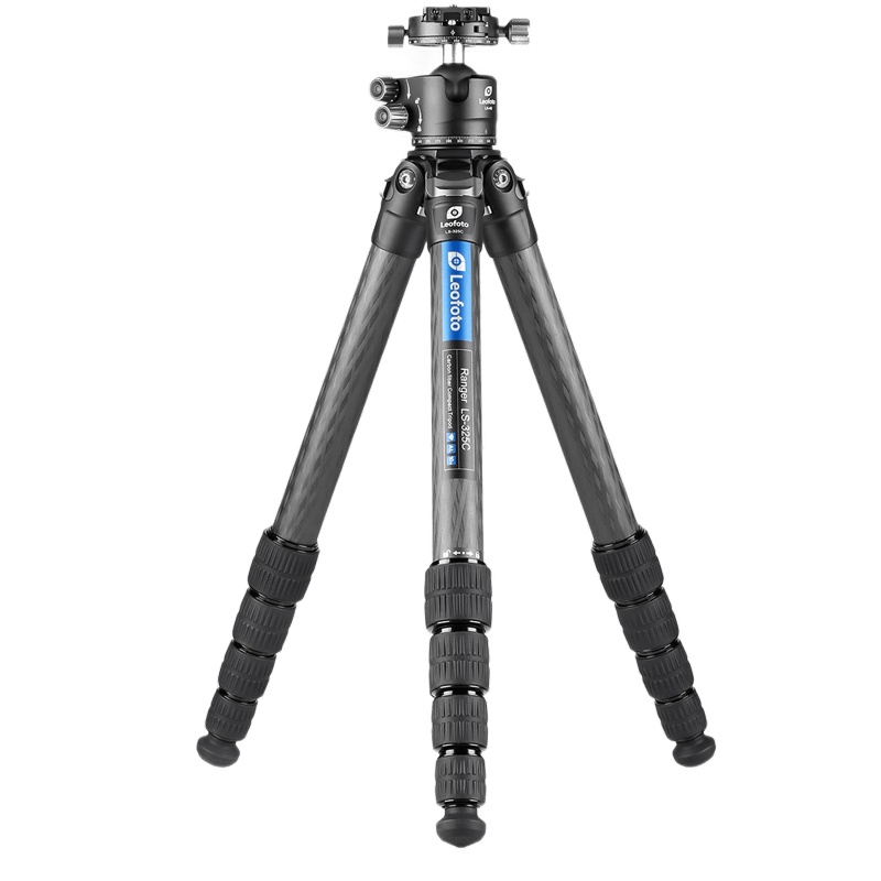 Leofoto徕图 LS-325C+LH-40R 单反微单摄影摄像碳纤维三脚架全景云台 便携无中轴