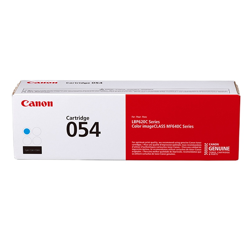 佳能 CRG054 黑 蓝 红 黄低容鼓粉盒套装