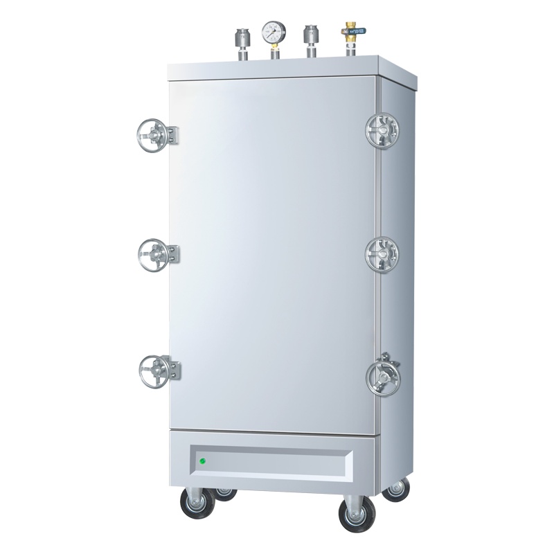 乐创(lecon)商用高原蒸饭柜 工程款食堂饭店高压电蒸饭箱 10盘蒸饭机 LC-J-GYD10