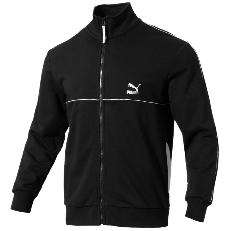 PUMA彪马运动服男士2021秋季新款立领休闲宽松夹克外套531706
