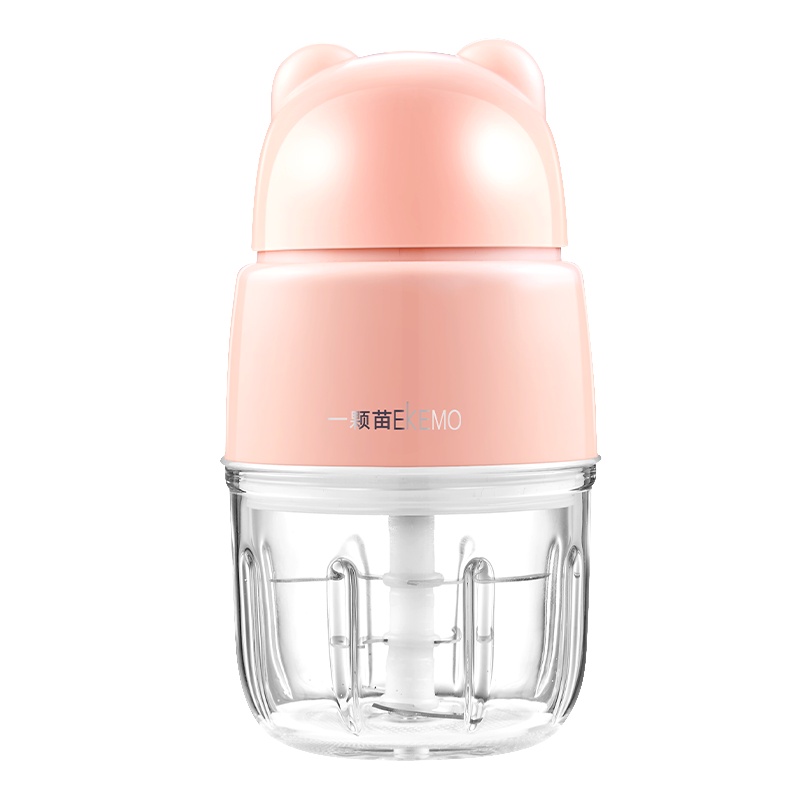 一颗苗搅拌机HAY-8106婴儿辅食机 家用宝宝果泥料理机婴儿迷你小型多功能非蒸煮电动绞肉机榨汁机 可研磨果汁机0.3L