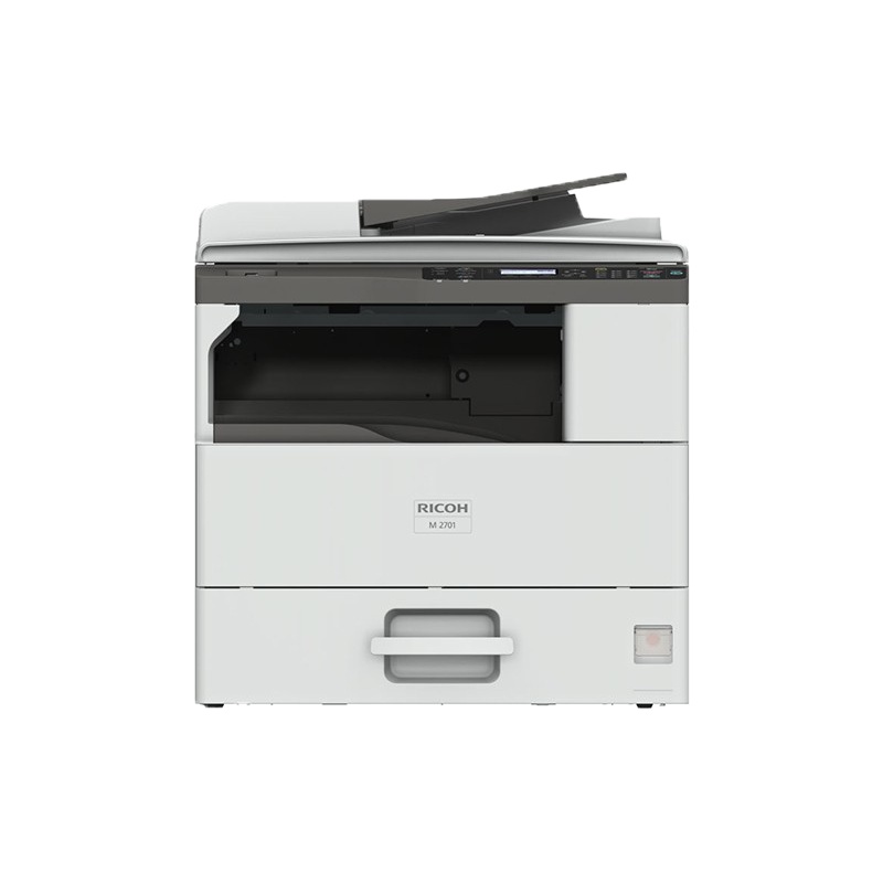 理光(Ricoh) M 2701 A3黑白数码复合机 打印/复印/扫描(标配输稿器+单纸盒)