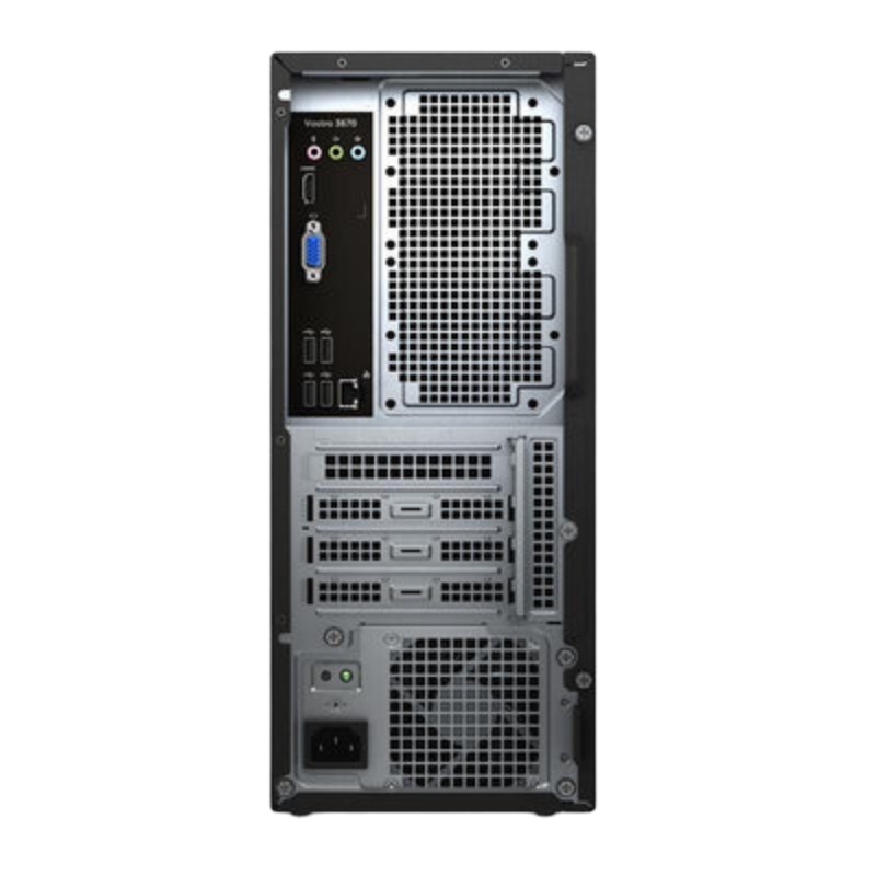 戴尔(DELL)成就3671台式单主机 (i5-9400 8GB 1TB 集显 /音频输入输出接口/麦克风输入接口)