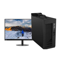 联想刃7000p 台式电脑+23双超屏 R5-3600 16G 1T+512G固 1660SP 6G显卡