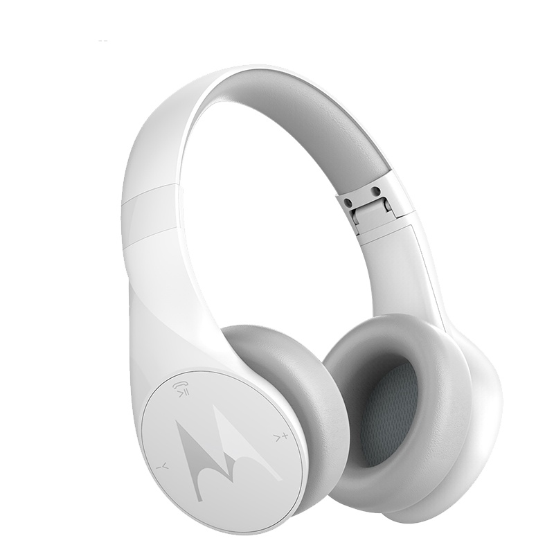 摩托罗拉(Motorola)Pulse Escape 白色 头戴无线蓝牙耳机 游戏耳机 重低音立体声降噪音乐耳麦白色