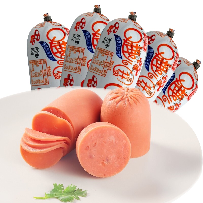 双汇Q趣香肠香辣风味/蘑菇味/香辣味/孜然味/方便快捷食品
