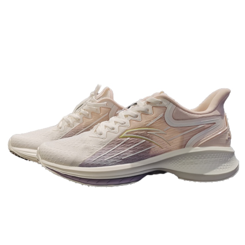 安踏羚跑鞋女2021夏季新款网面透气专业超轻减震运动鞋 122125585