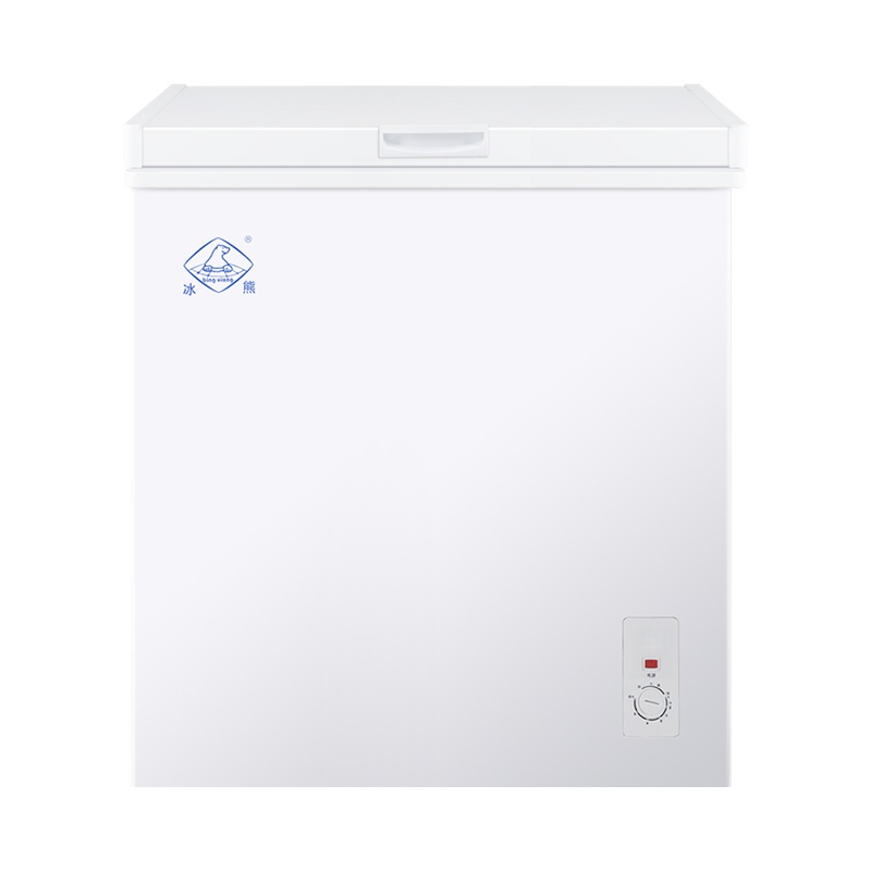 冰熊 138升 冷藏冷冻转换家用商用节能小冰柜迷你卧式一级能耗小型变温冷柜 138A178[一级节能 标准款]