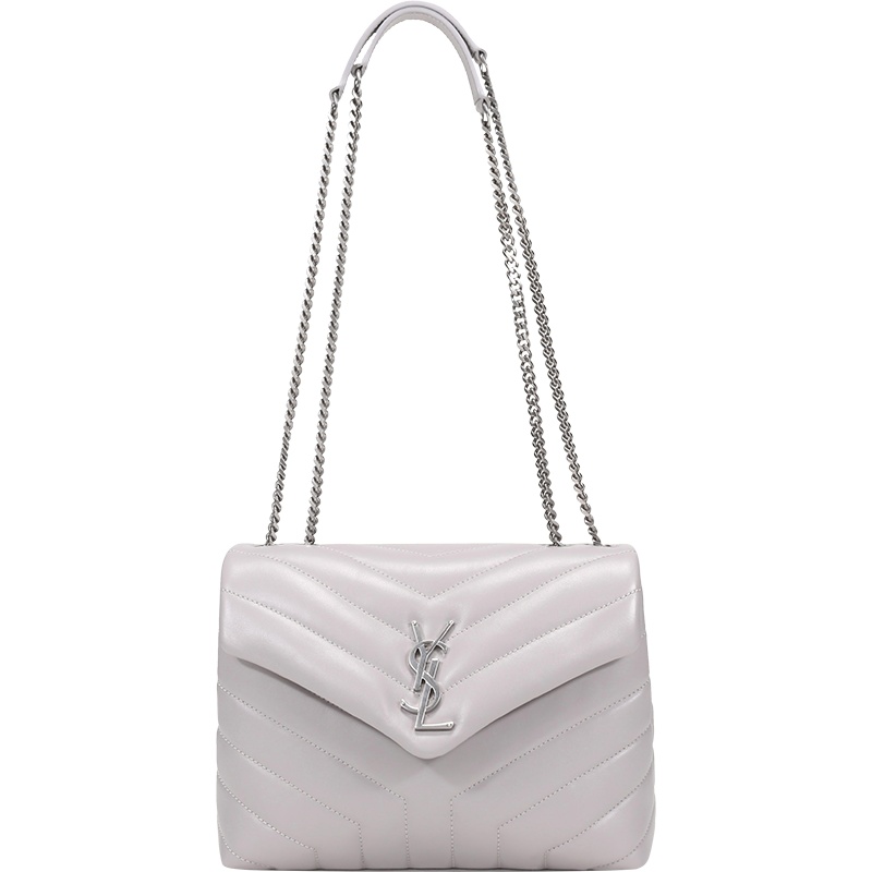 SAINT LAURENT 圣罗兰 女士牛皮革LOULOU手提单肩斜挎包小号 494699 DV726