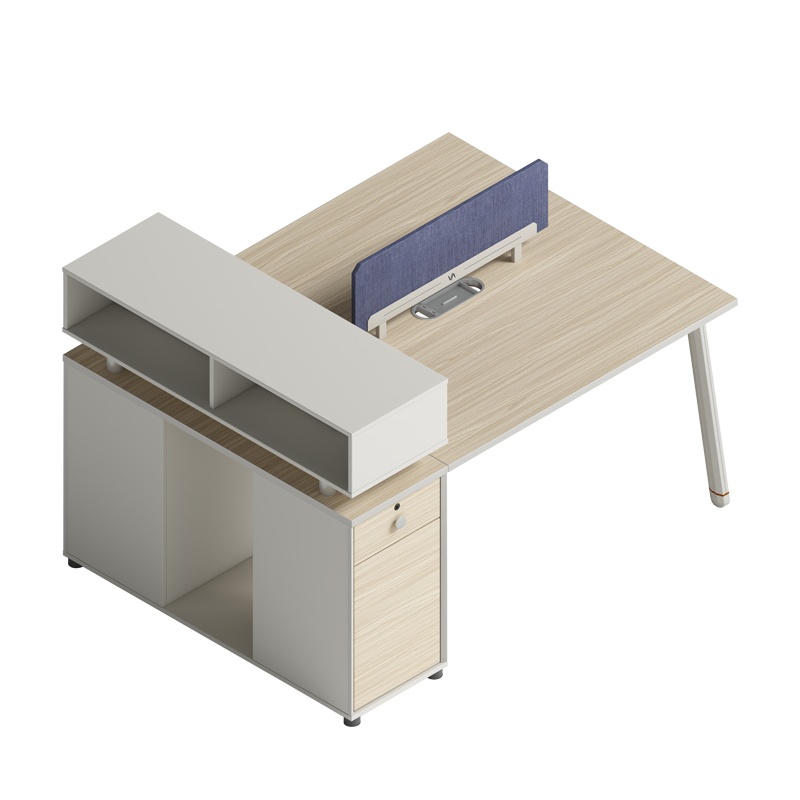 匡大办公桌 现代简约员工桌 1.6米双人位职员桌 KDT-13B1606