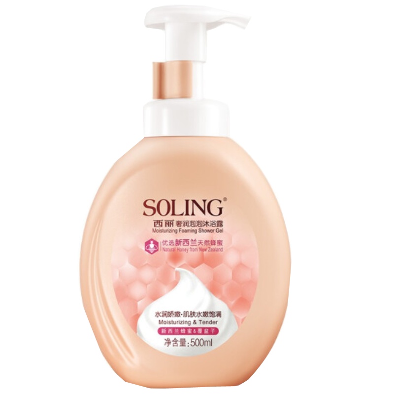 500ml西丽奢润泡泡沐浴露
