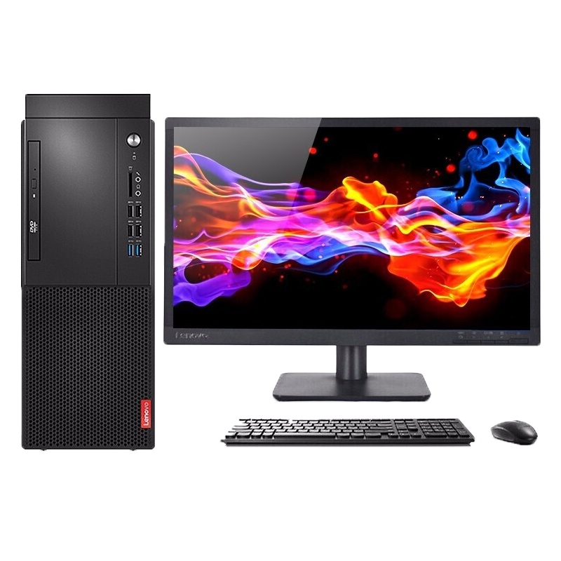 联想(Lenovo)M52C商用台式电脑主机(Ryzens-2400G/8G/1T+128G/智能云教室/W10)