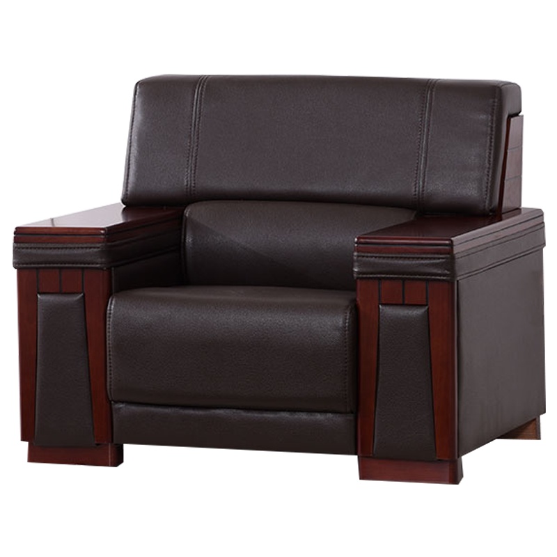 富和美 皮艺单人沙发